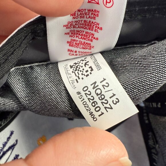 Mitchell & Ness Los Angeles Lakers Script Hat Hardwood Classics Tie Dye - Picture 12 of 12